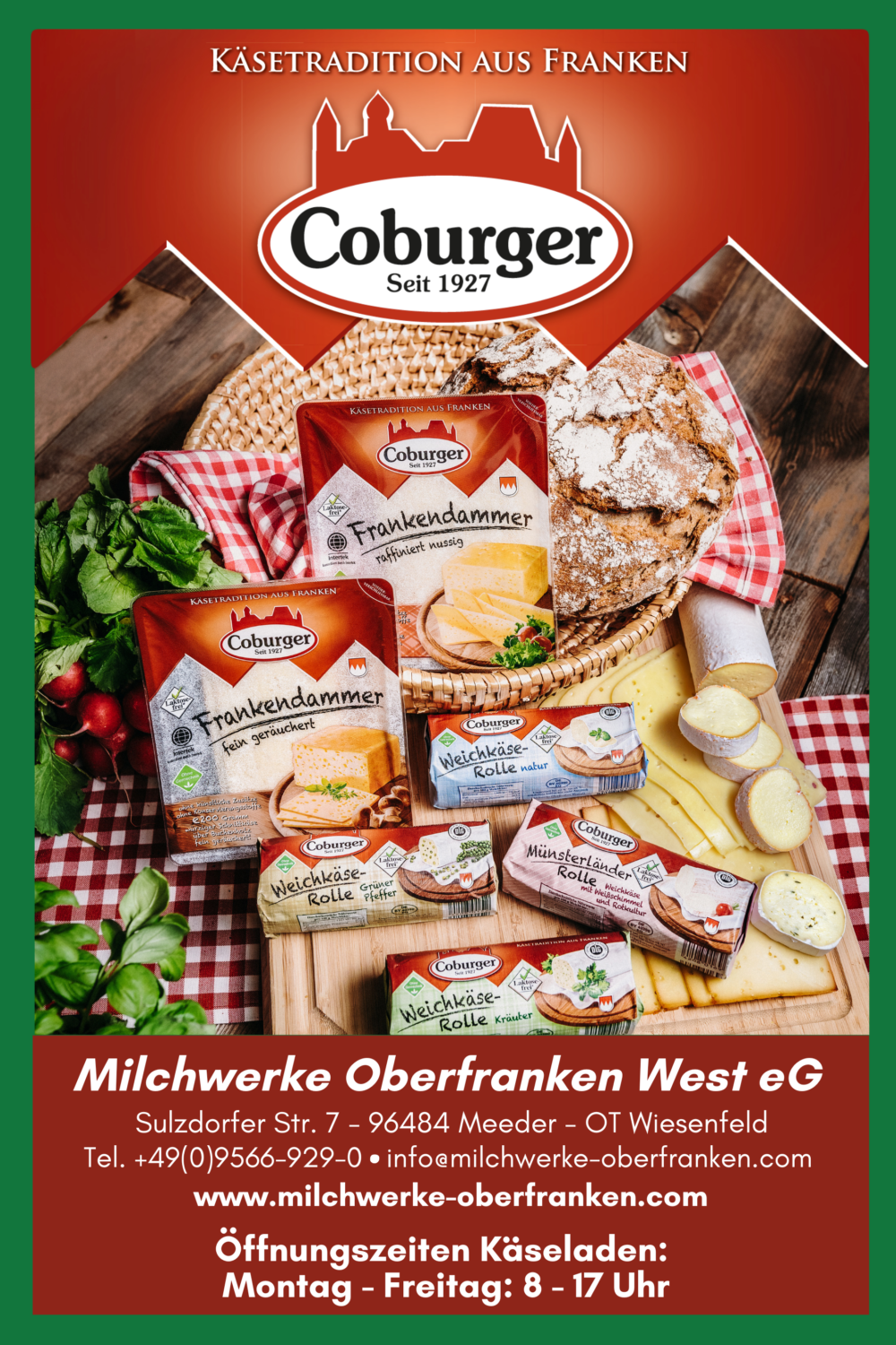 Coburger Käseladen Milchwerke Oberfranken West e G