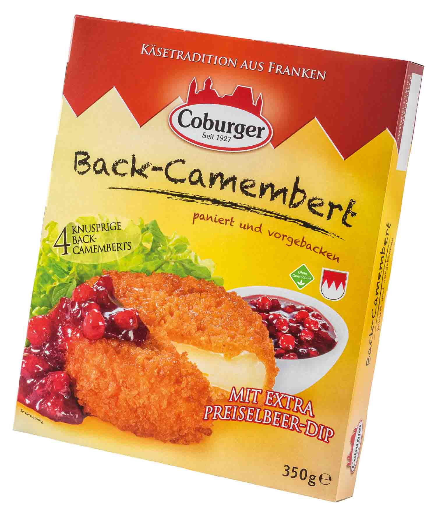 Coburger Oberfranken Milchwerke dip with Back-Camembert 350g - cranberry West